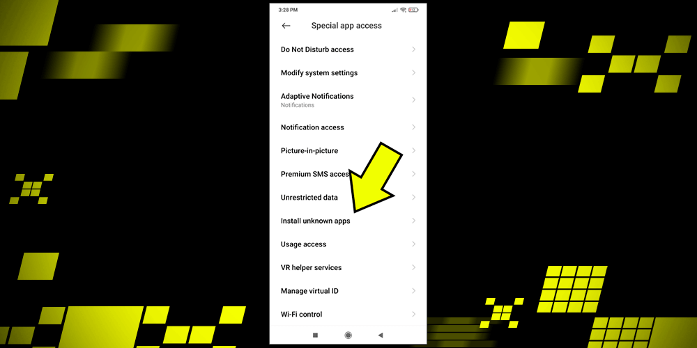 Як встановити додаток Parimatch для Android: Крок 1. Дозвольте встановити з невідомих джерел