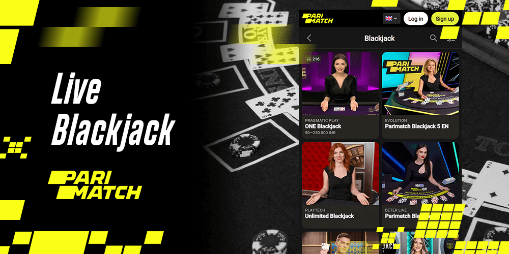 Паріматч казино Live Blackjack